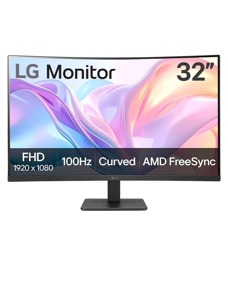 LG 32 INCH FHD Curved Monitor – 100Hz VA 32MR50C-B.AMAQ