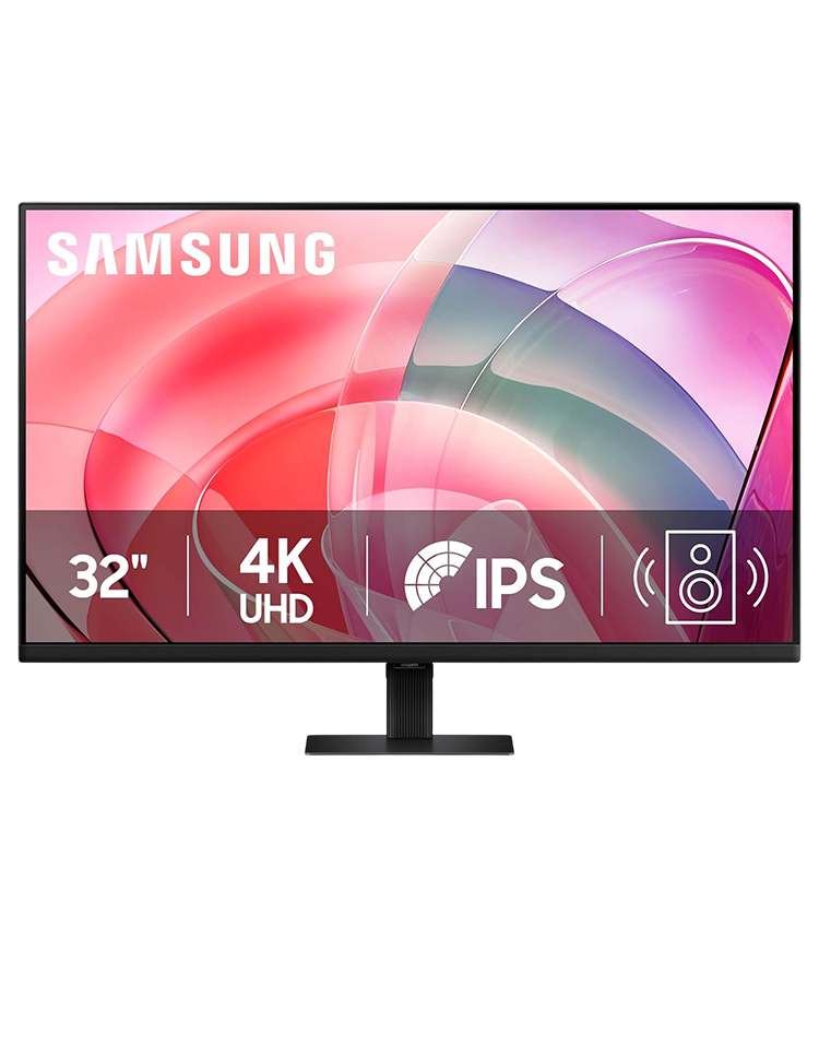 Samsung 32” ViewFinity S7 LS32D706EAMXUE 4K UHD Monitor – IPS, HDR, Professional Display