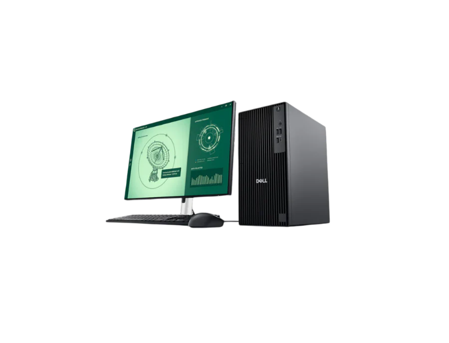 Dell Pro Tower QCT1250 Core Ultra 7 Desktop Bundle + 24" P2425H Monitor + USB Keyboard & Mouse