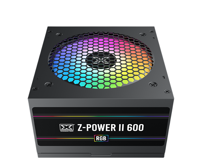 Xigmatek Z-Power II RGB 600W Power Supply – ATX PSU with RGB Lighting