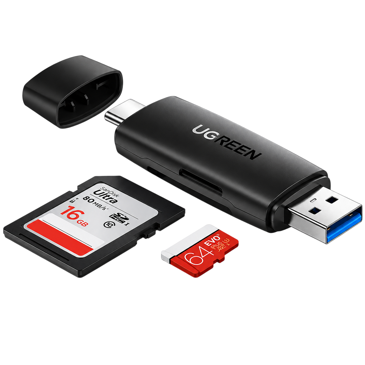 UGREEN Multifunction Card Reader – CM304 (P/N 80191)