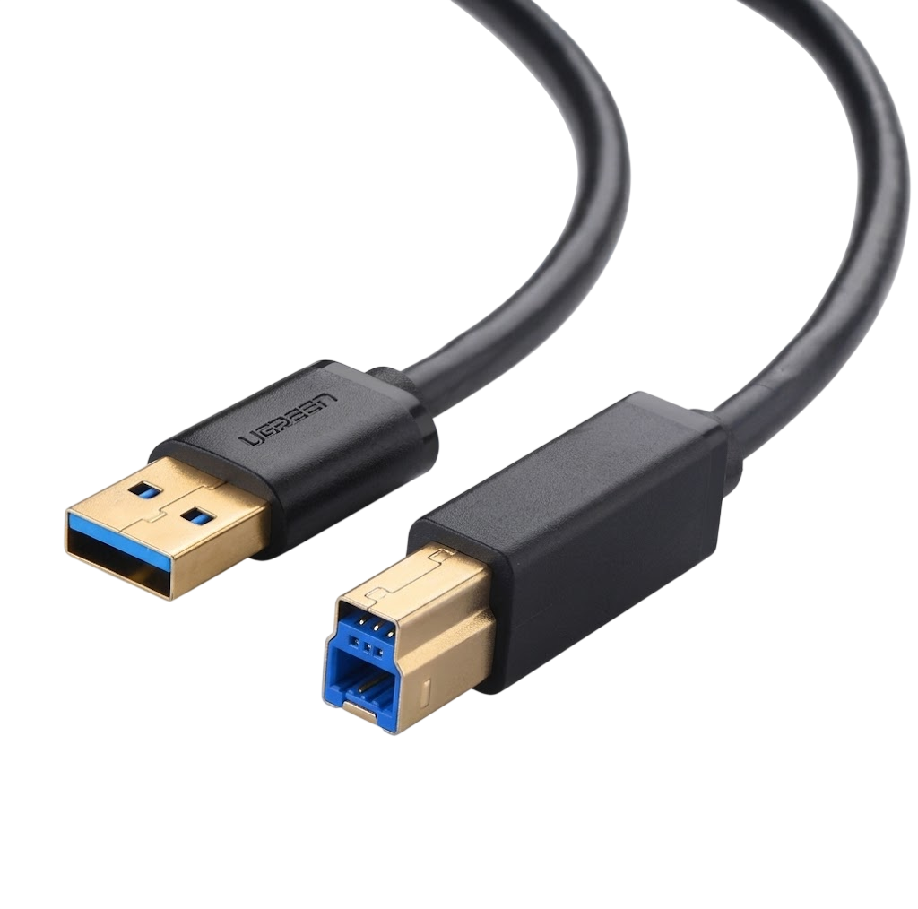 UGREEN USB 3.0 A Male to B Male Printer Cable – 2M