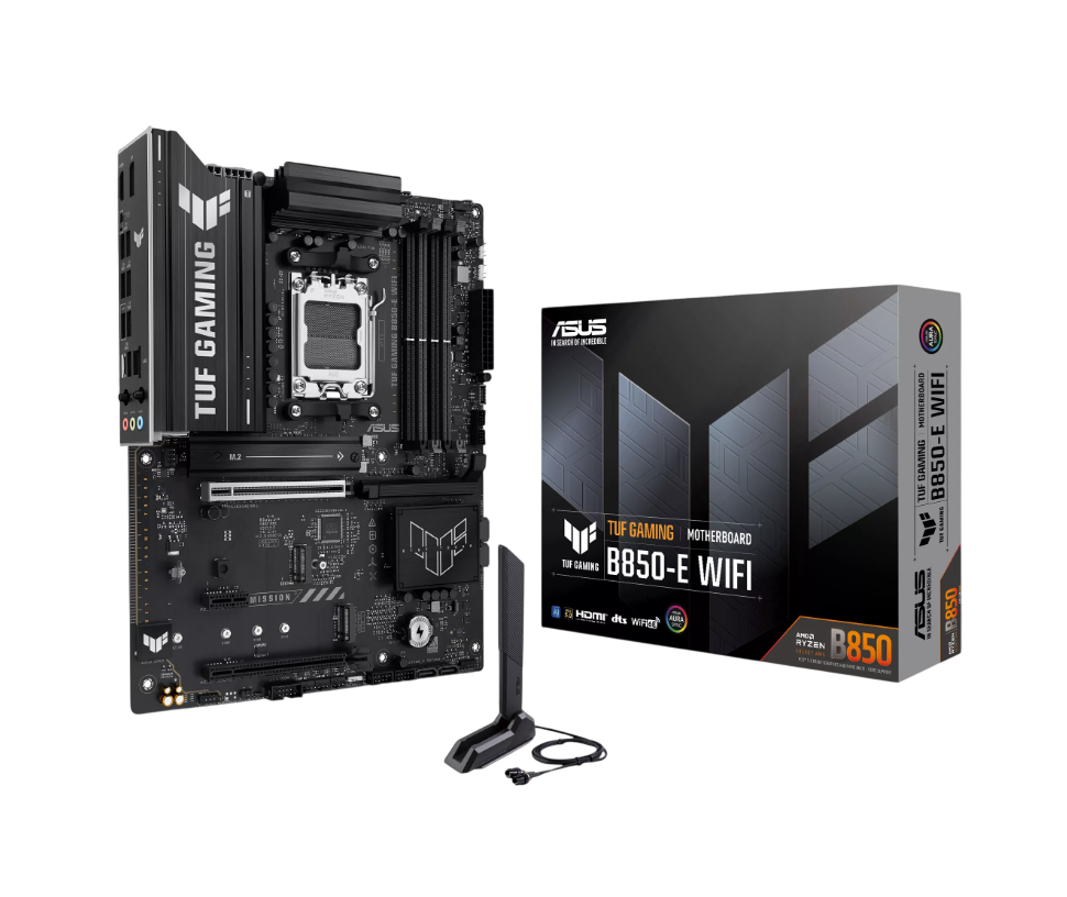 ASUS TUF Gaming B850-E WiFi Motherboard – AM5, DDR5, ATX Gaming Board