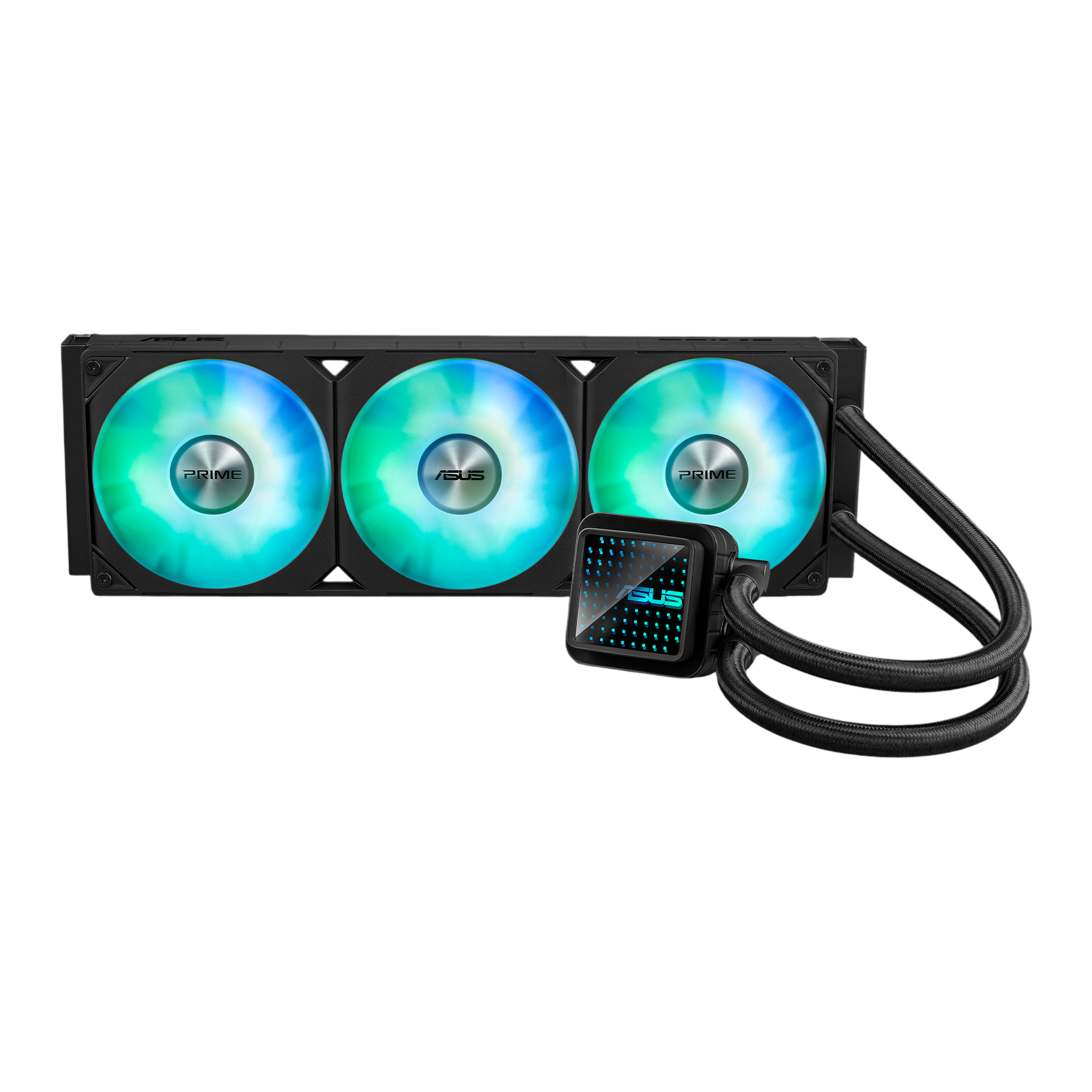 ASUS Prime LC 360 ARGB AIO Liquid CPU Cooler – 360mm Black
