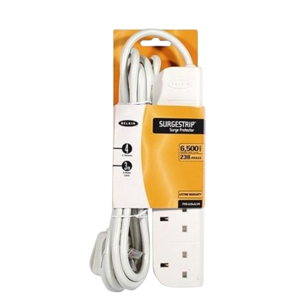 Belkin 4-Way Power Extension Socket 3M