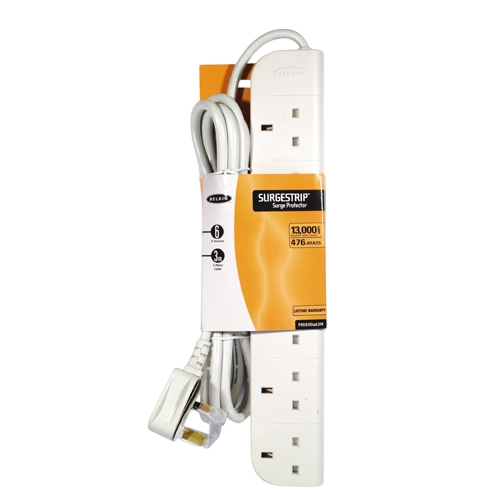 Belkin 6-Way Power Extension Socket 1M