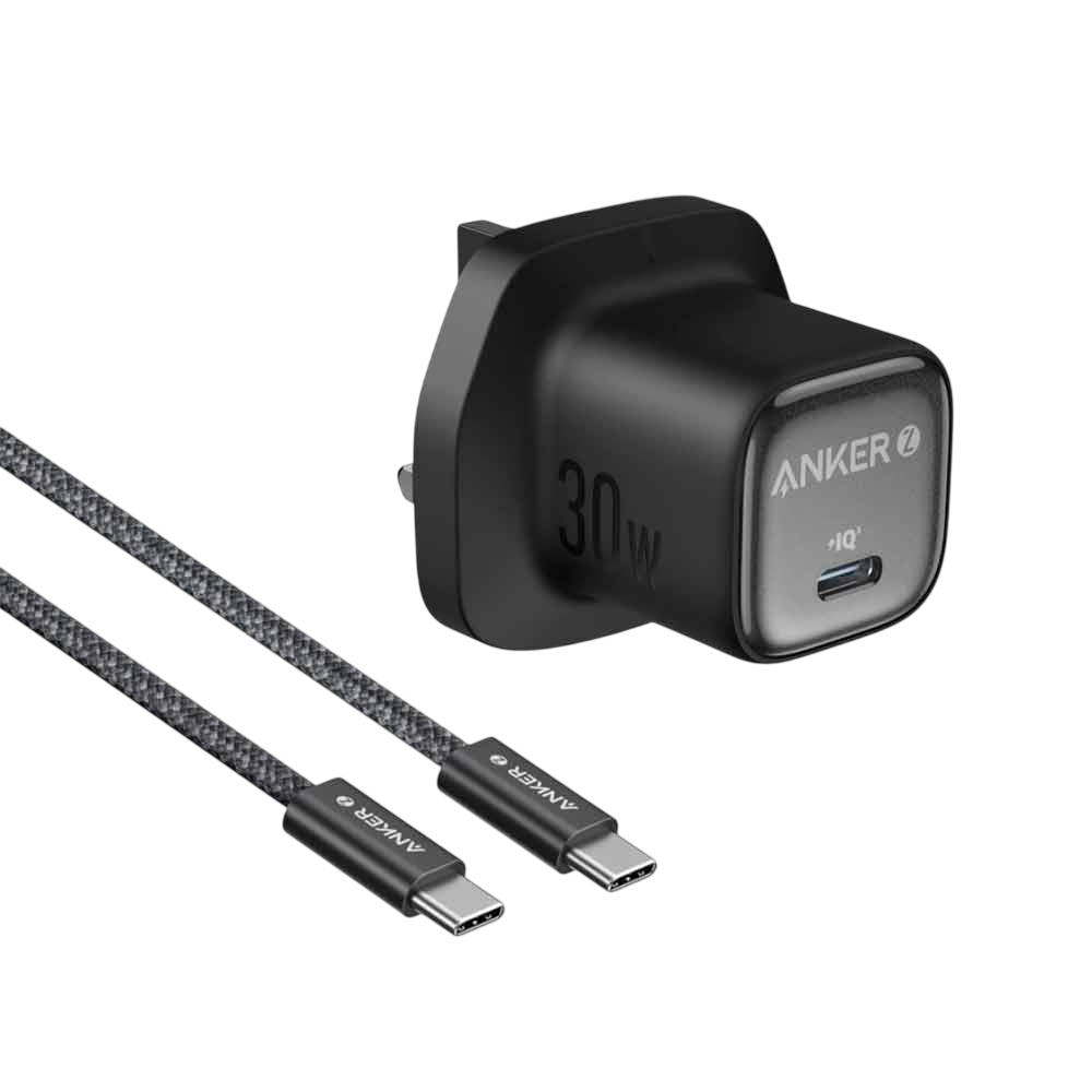 Anker Zolo 30W PD Fast Charger B2698K11 – USB-C Wall Charger with USB-C Cable
