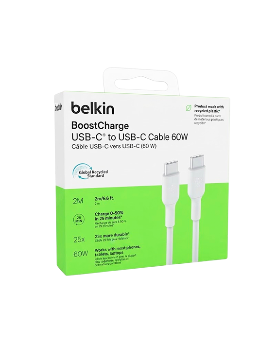 Belkin BoostCharge USB-C To USB-C Cable 2M – Black