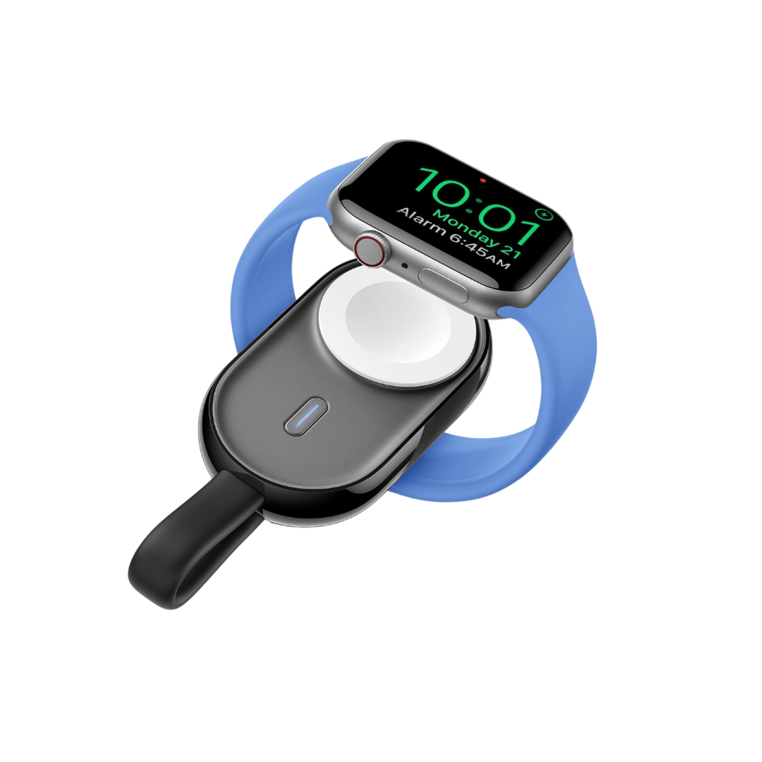 Veger VP-0102 1500mAh Portable Apple Watch Charger – Compact Magnetic Wireless Power Bank for Apple Watch