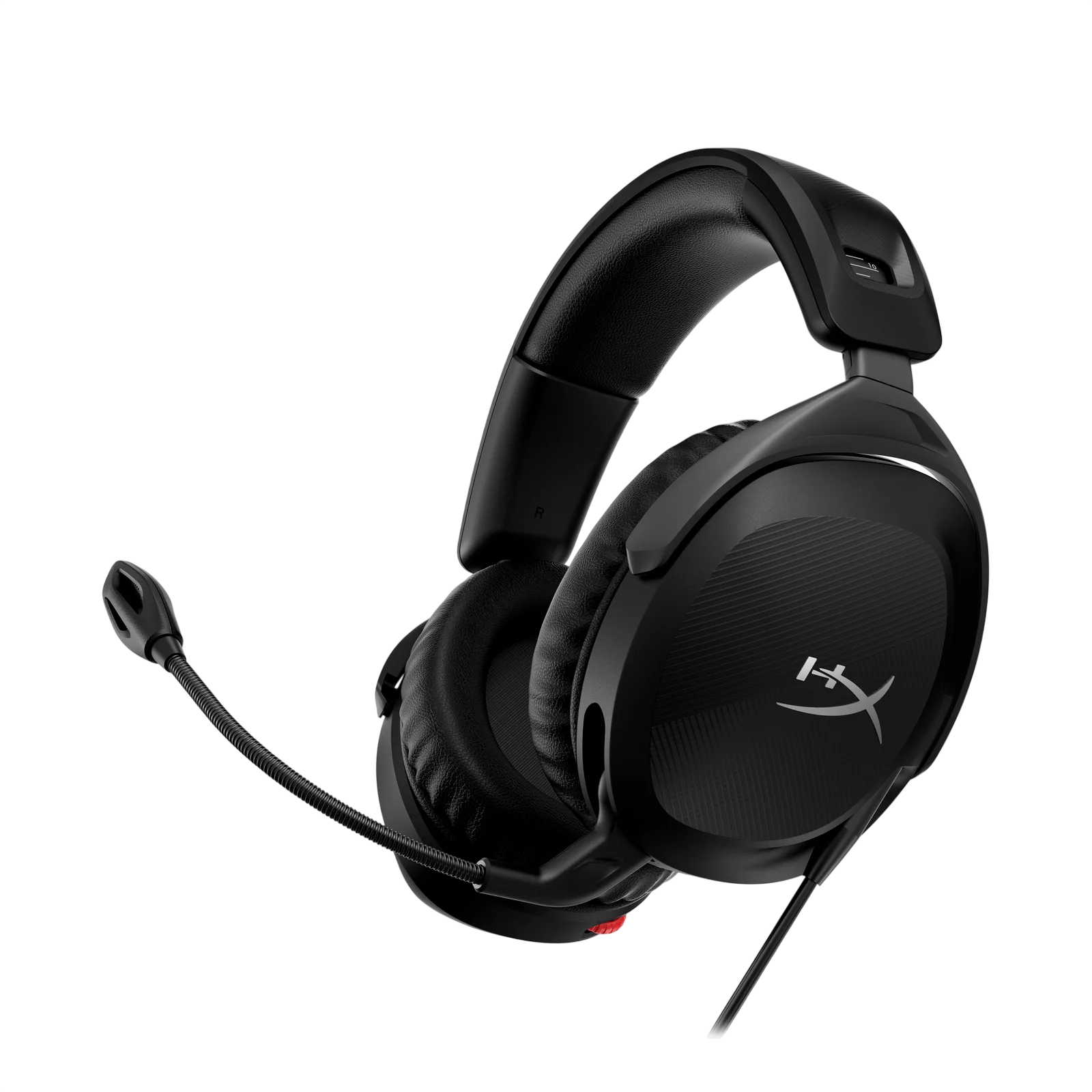 HyperX Cloud Stinger 2 Core Gaming Headset 519T1AA – DTS Spatial Audio, Lightweight Comfort Wired Headphones (Black)