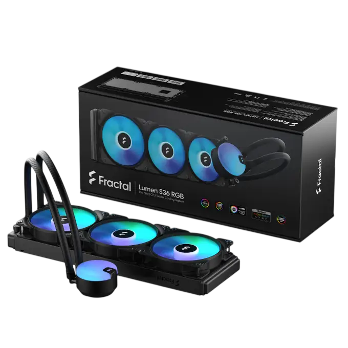 Fractal Design Lumen S36 V2 ARGB 360mm All-in-One Liquid CPU Cooler