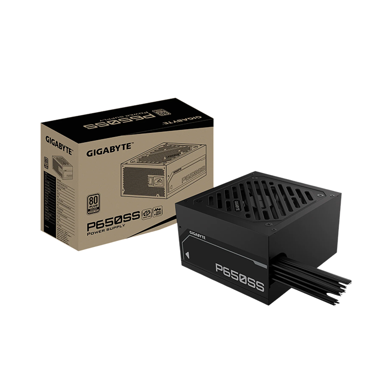 GIGABYTE GP-P650SS 650W 80 PLUS Silver Power Supply – ATX 3.0 with 120mm FDB Fan