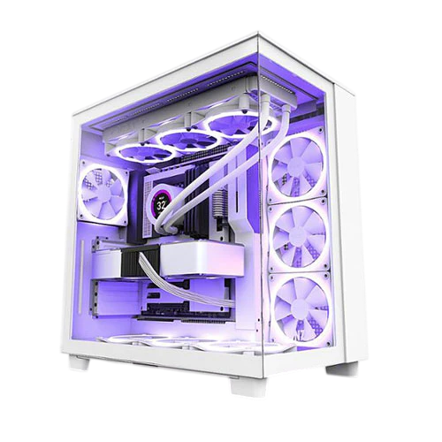 AMD Ryzen 9 9950X3D RTX 5080 AORUS ICE White Gaming PC – 32GB DDR5, 1TB PCIe 5.0 SSD, 1000W Platinum PSU