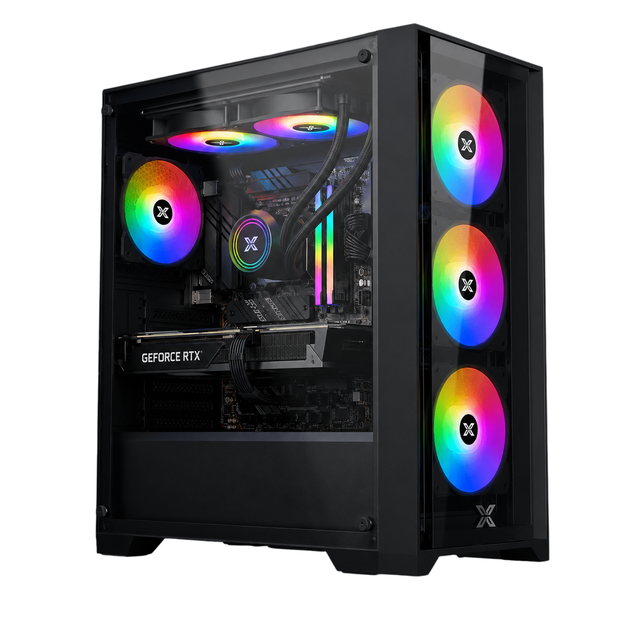 AMD Ryzen 5 9600X Gaming PC – RTX 5060 8GB, 16GB DDR5, 1TB NVMe, Liquid Cooling