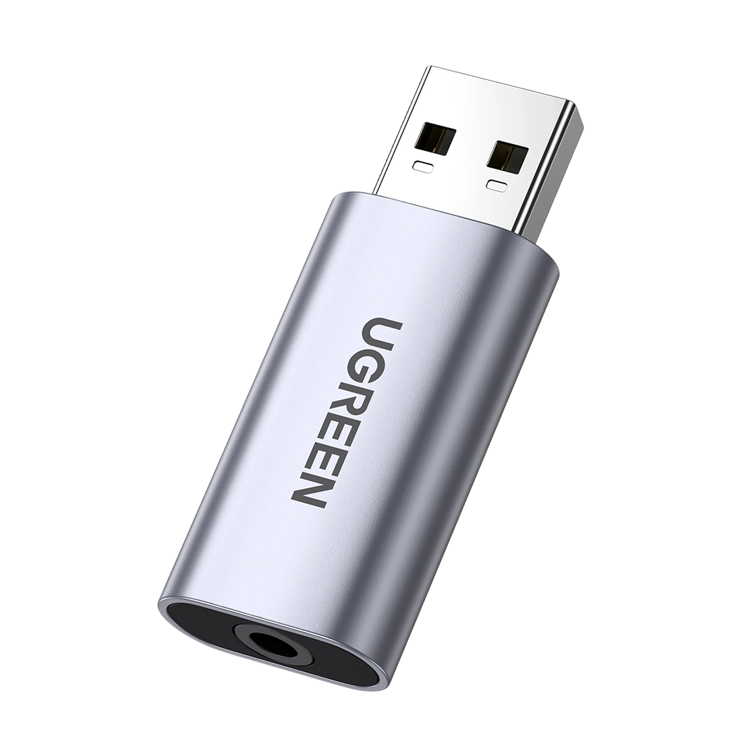 UGREEN USB 2.0 to 3.5mm Audio Adapter CM383 (80864B)