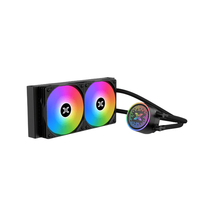 XIGMATEK FENIX 240 ARGB CPU Liquid Cooler – Black