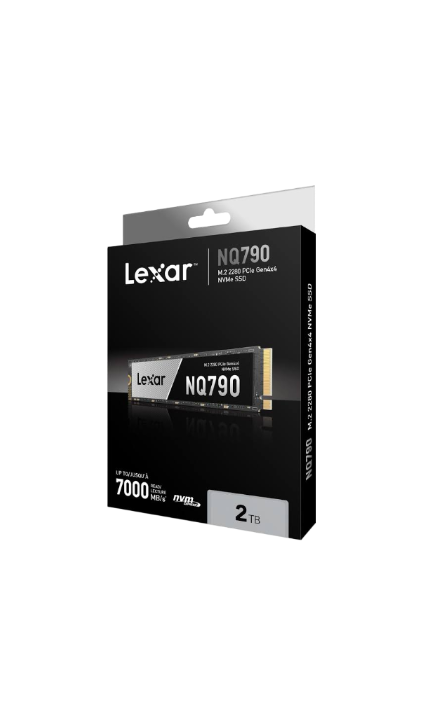 Lexar NQ790 2TB M.2 NVMe SSD PCIe Gen4x4 – High-Speed 7000MB/s