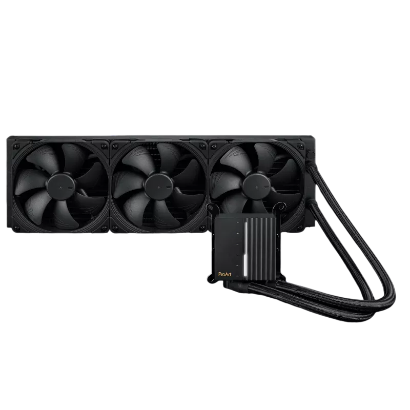 ASUS ProArt LC 420 420mm AIO Liquid CPU Cooler – 3× Noctua 140mm PWM Fans – Black