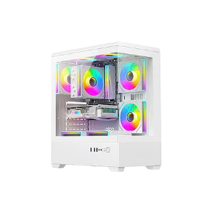 DARKFLASH C365 E-ATX PC CASE – WHITE