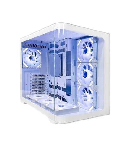 Tortox Curvo – ATX PC Case (White)