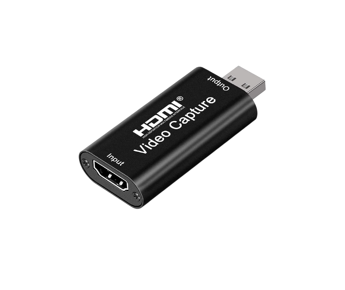 USB HDMI Video Capture Card – HDMI to USB Video Recording & Live Streaming Adapter