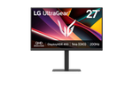 LG UltraGear 27G610A-B 27-Inch QHD IPS Gaming Monitor – 200Hz, 1ms, HDR400, FreeSync Premium