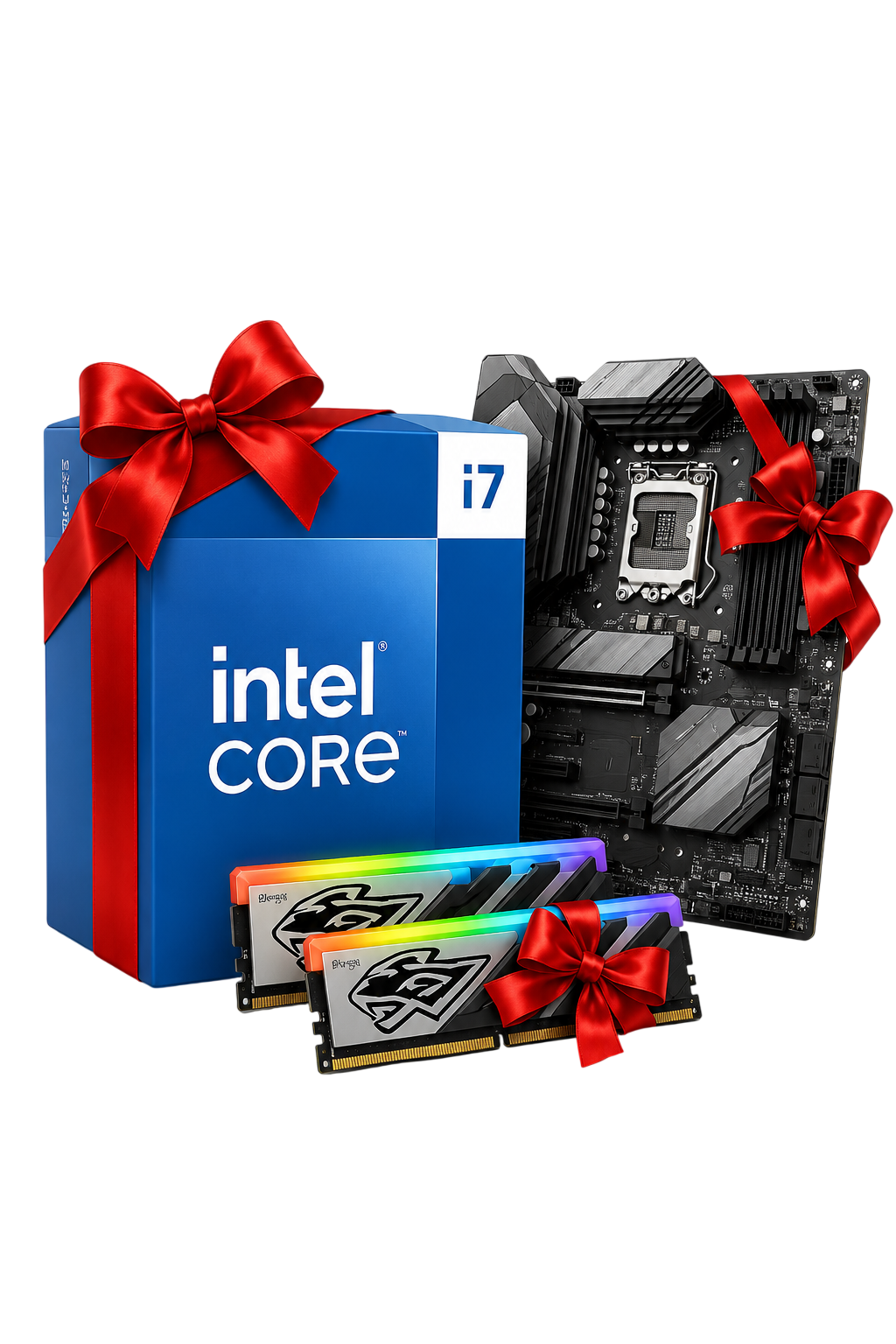 Intel Core i7-14700F PC Components Combo Deal – MSI B760 WiFi & 32GB DDR5 RGB RAM