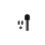 Green Lion GM-94X Wireless Microphone – 2.4GHz Clip-On Lavalier Mic with Noise Cancellation & 20m Range (Black)
