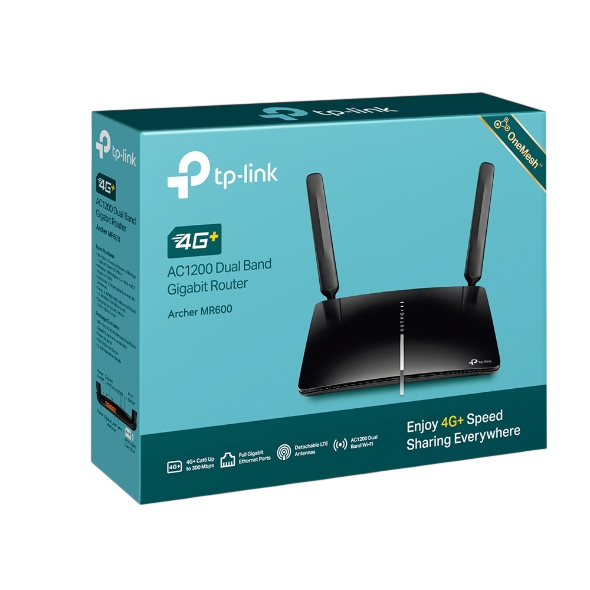 TP-Link Archer MR600 4G+ Cat6 AC1200 Dual-Band Gigabit Wireless Router
