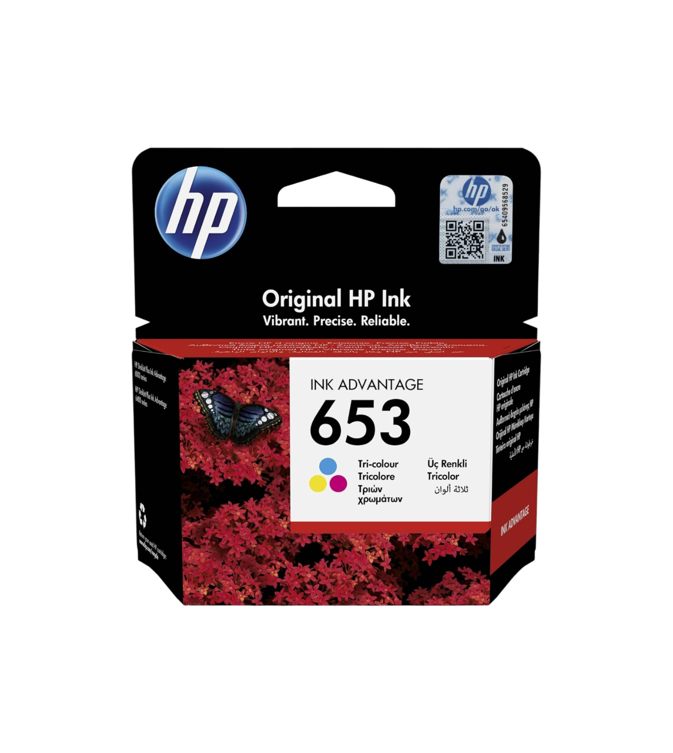 Hp 653 Tri-Color Ink Cartridge