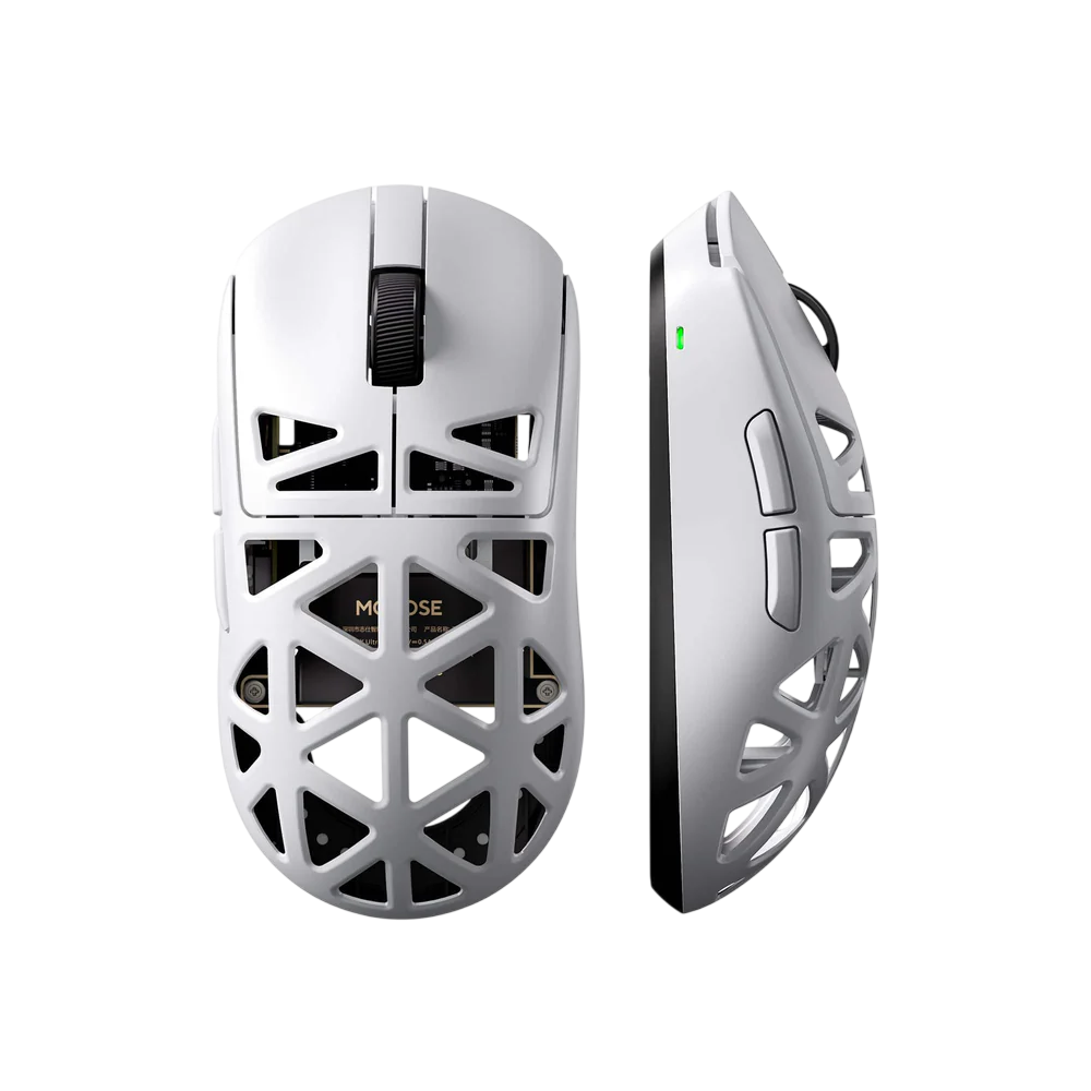 MCHOSE A7X Ultra Magnesium Alloy Wireless Gaming Mouse white