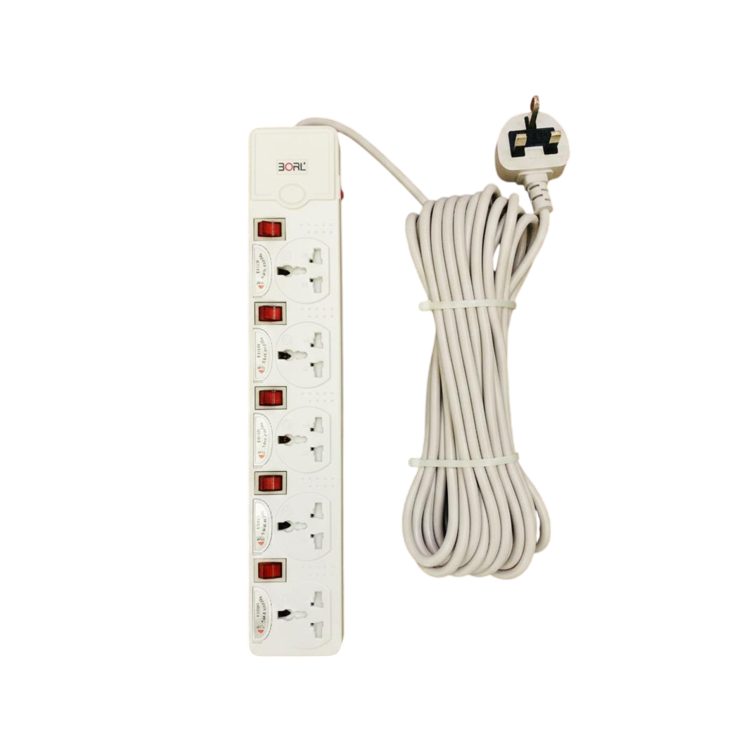 BORL Power Extension 5 Way – 10 Meter