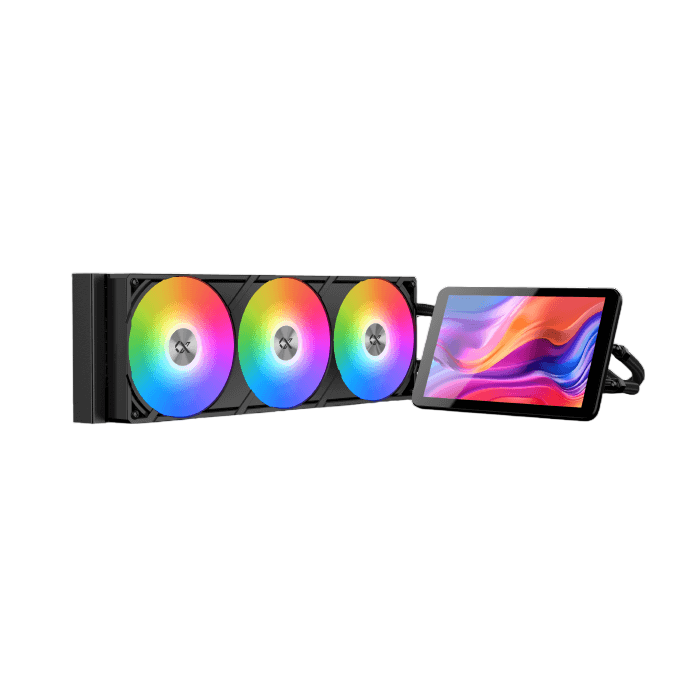XIGMATEK Connect Pro 360 ARGB LCD Liquid CPU Cooler