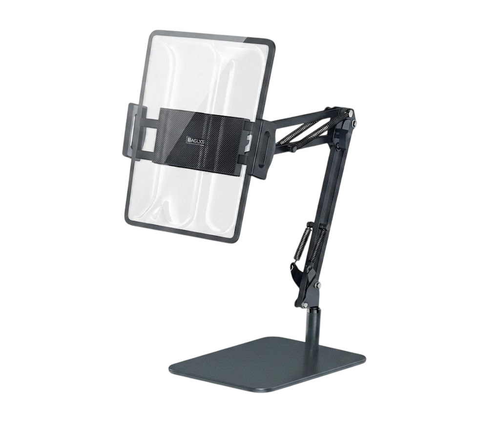 ADMOS AM-326 2-in-1 Desktop Phone & Tablet Holder – Foldable Adjustable Stand