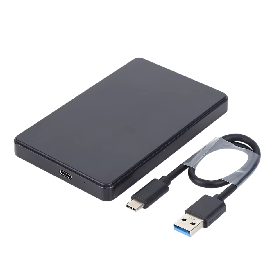 Haysenser USB 3.0 Type-C HDD Case – 2.5" SATA SSD/HDD Enclosure