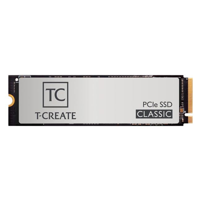 TEAMGROUP T-CREATE Classic 1TB M.2 NVMe PCIe 3.0 SSD – High-Speed Storage for Creators & Professionals