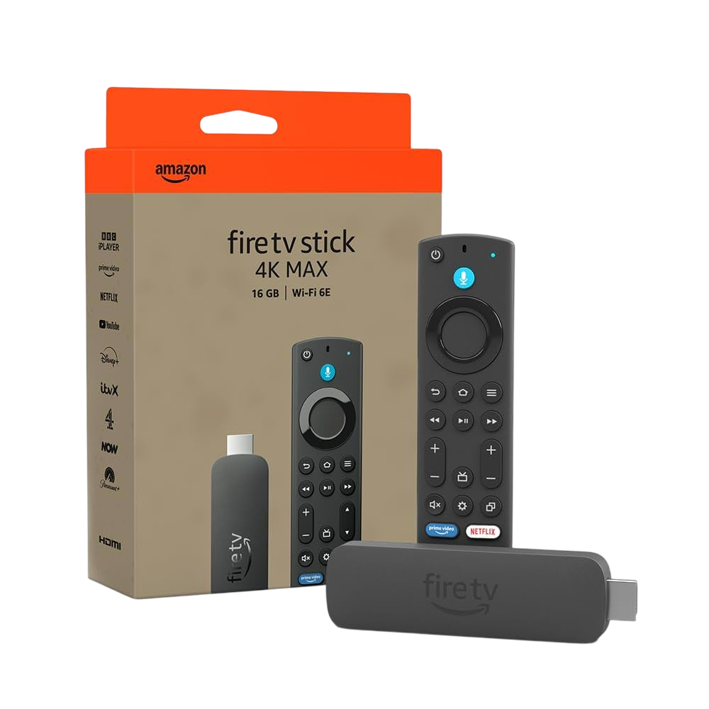 Amazon Fire TV Stick 4K Max – Streaming Media Player with Alexa Voice Remote