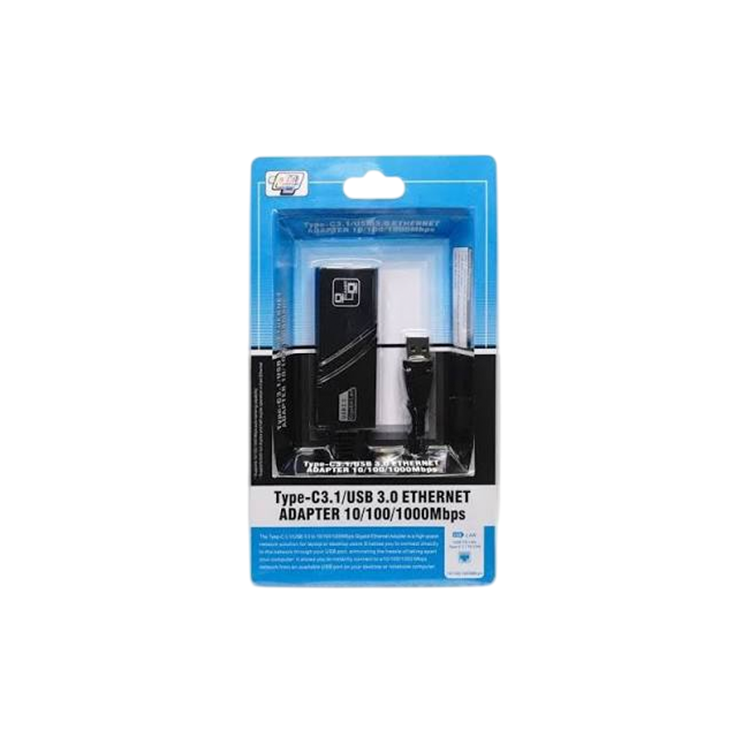 USB 3.0 To Gigabit Ethernet Adapter (10/100/1000 Mbps)