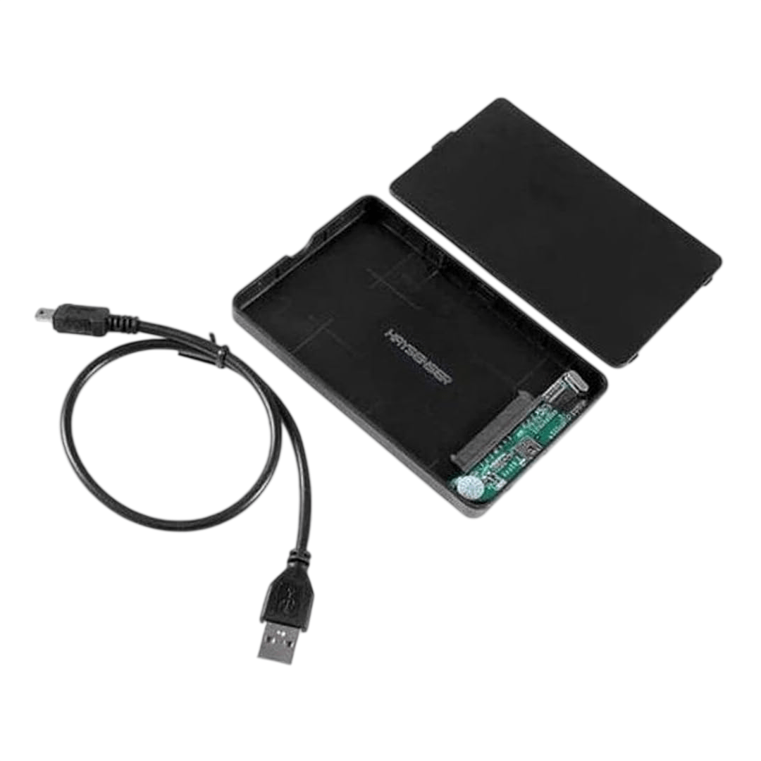 Haysenser USB 2.0 HDD Case – 2.5" SATA External Hard Drive Enclosure