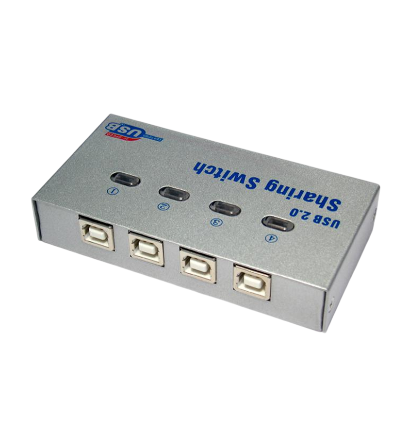 USB 2.0 Sharing Switch 4 Port – UY-04A