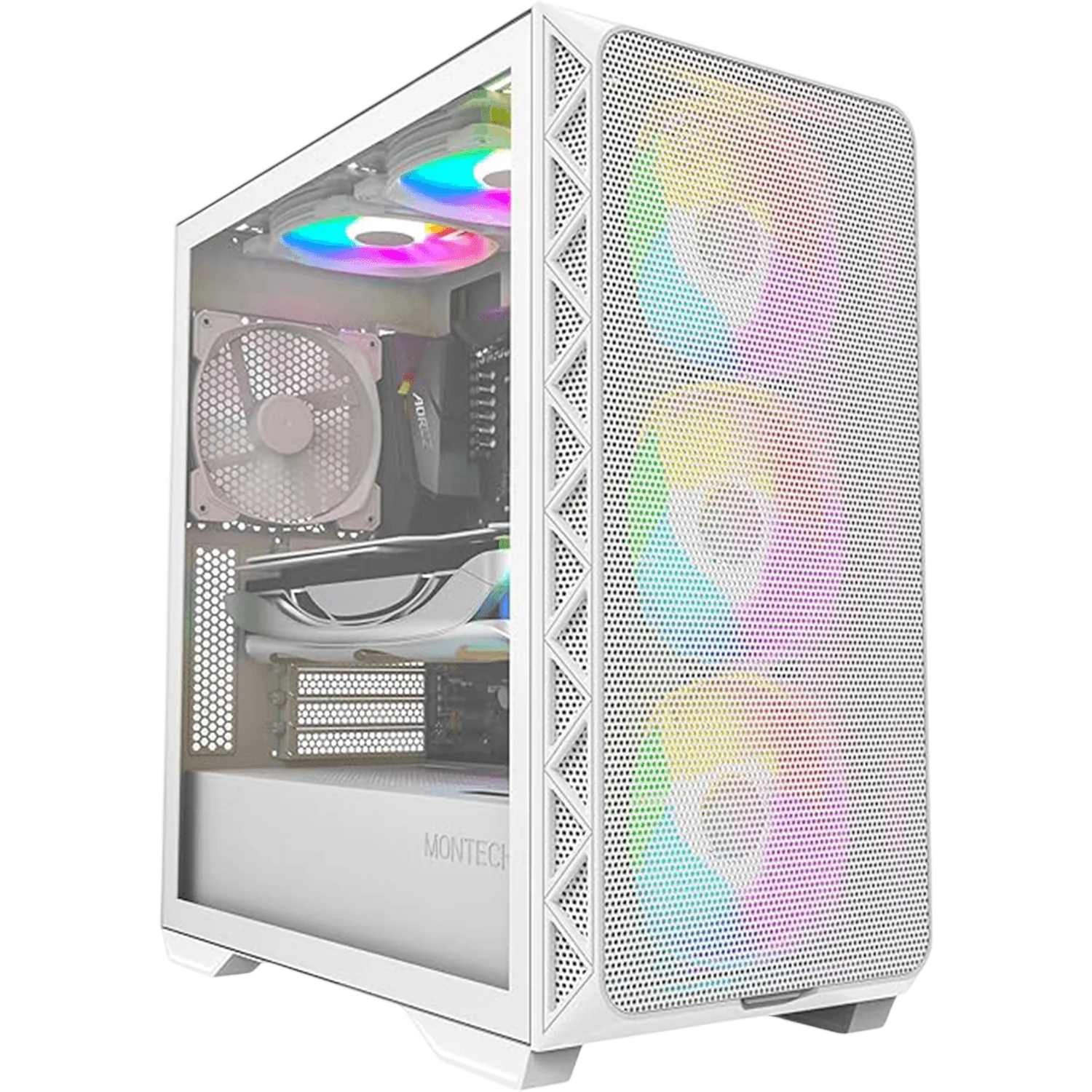 AMD Ryzen 7 7800X3D Gaming PC – RTX 5070 12GB, 16GB DDR5, 1TB NVMe, White Liquid Cooling