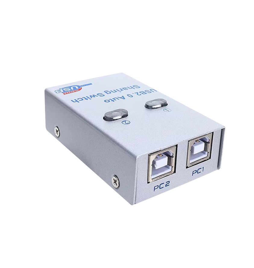 USB 2.0 Auto Switch Printer Sharing Switch 2-Port