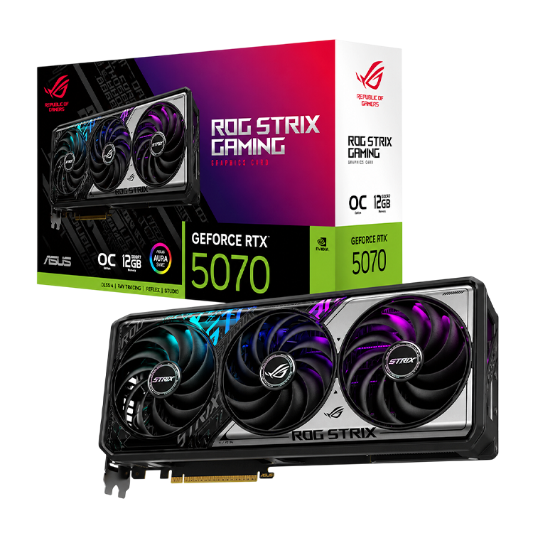ASUS ROG Strix GeForce RTX™ 5070 OC 12GB GDDR7 Graphics Card