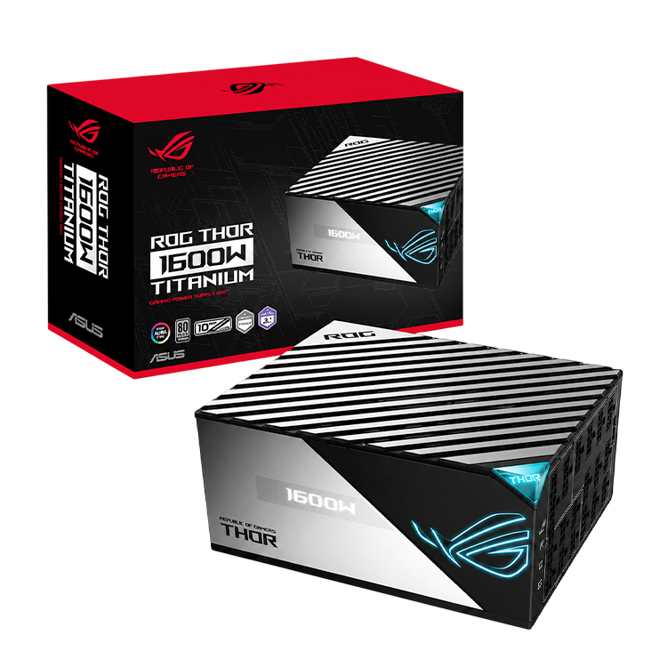 ASUS ROG THOR 1600T3 1600W High-End Gaming Power Supply