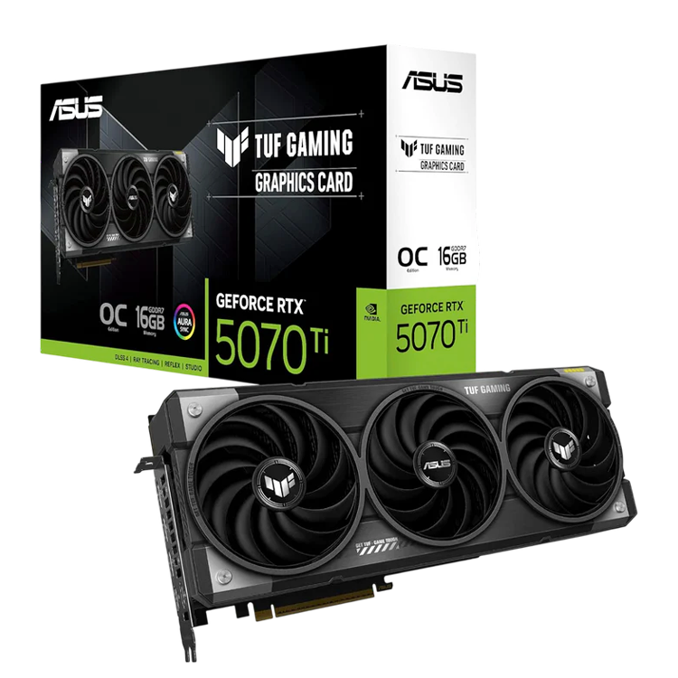 ASUS TUF Gaming GeForce RTX™ 5070 Ti 16GB GDDR7 OC Edition Graphics Card