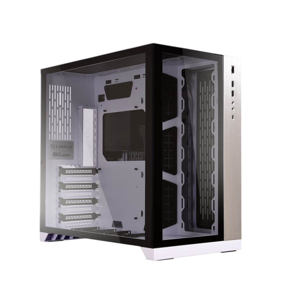 Lian Li PC-O11 Dynamic White Tempered Glass Gaming Case – ATX Mid Tower