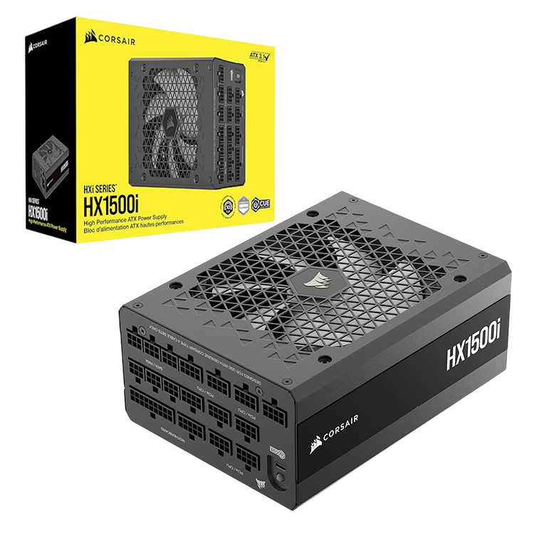 CORSAIR HX1500i Fully Modular Ultra-Low Noise Platinum 1500W ATX Power Supply