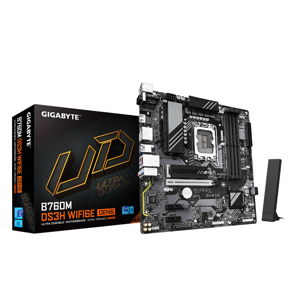 GIGABYTE B760 DS3H WIFI6E GEN5 Motherboard
