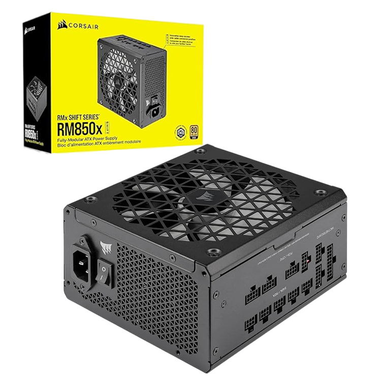 CORSAIR RM850X 850W POWER SUPPLY SHIFT 80 PLUS GOLD FULL MODULAR ATX
