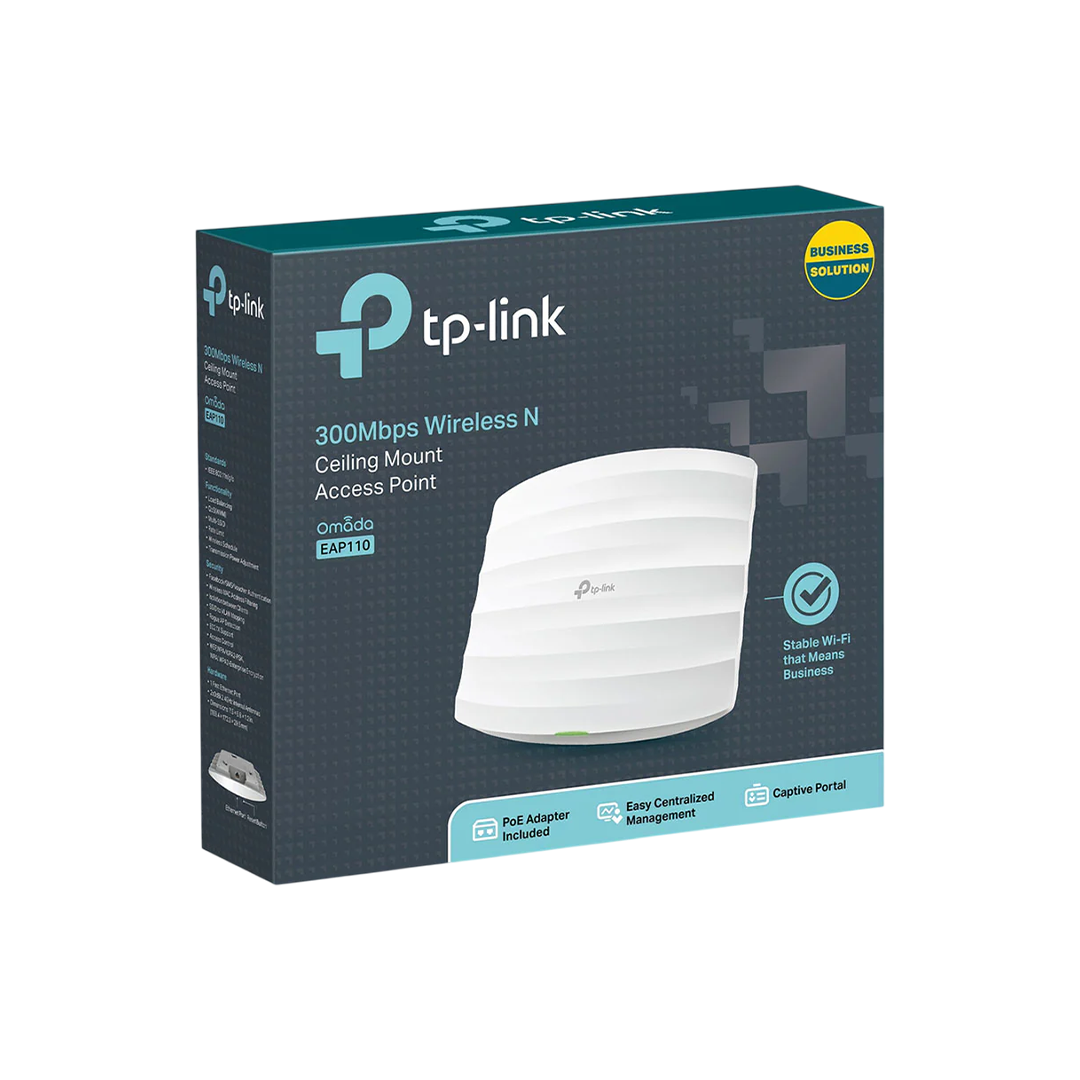 TP-Link EAP110 300Mbps Wireless N Ceiling Mount Access Point